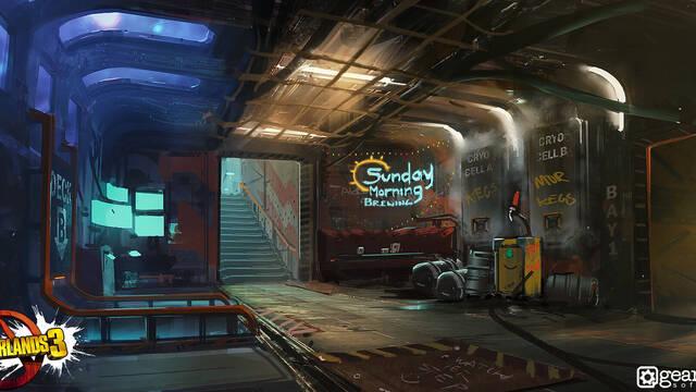 Borderlands 3 - Ilustraciones - adam ybarra sanc cryo room 001