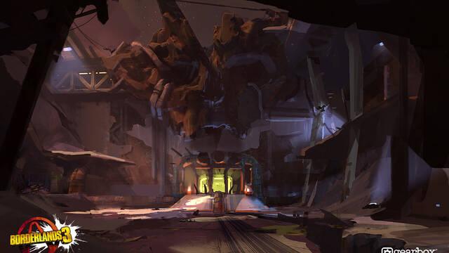 Borderlands 3 - Ilustraciones - adam ybarra skull altar 002