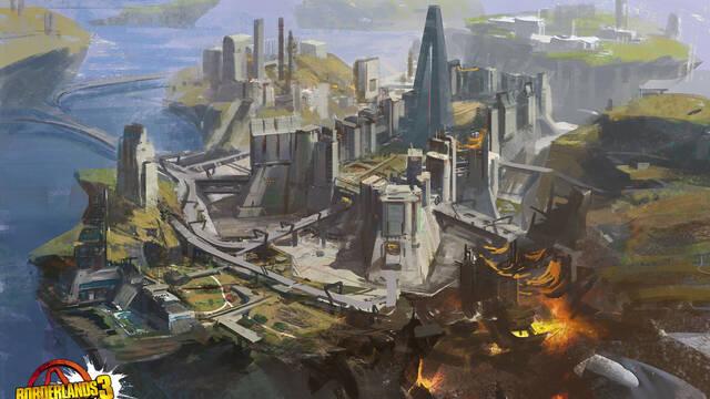 Borderlands 3 - Ilustraciones - adam ybarra widepo3