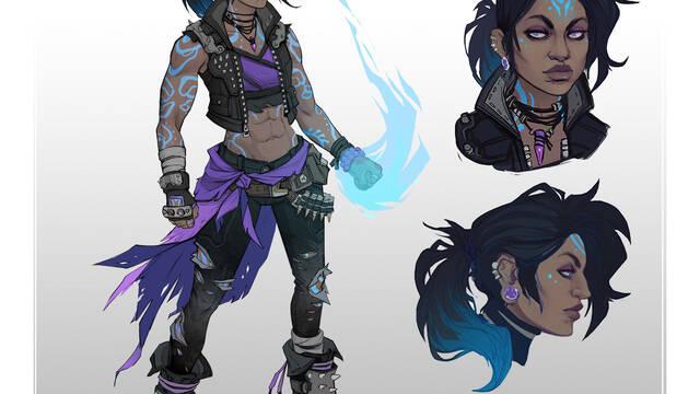 Borderlands 3 - Ilustraciones - amanda christensen amandachristensen amara front