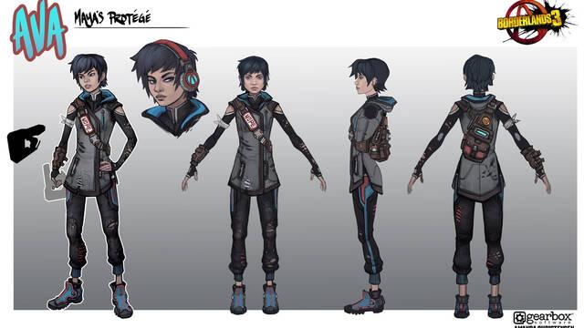 Borderlands 3 - Ilustraciones - amanda christensen artstation ava final