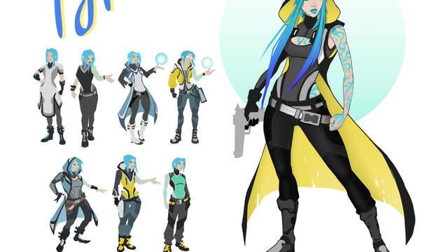 Borderlands 3 - Ilustraciones - amanda christensen artstation maya finalfinal