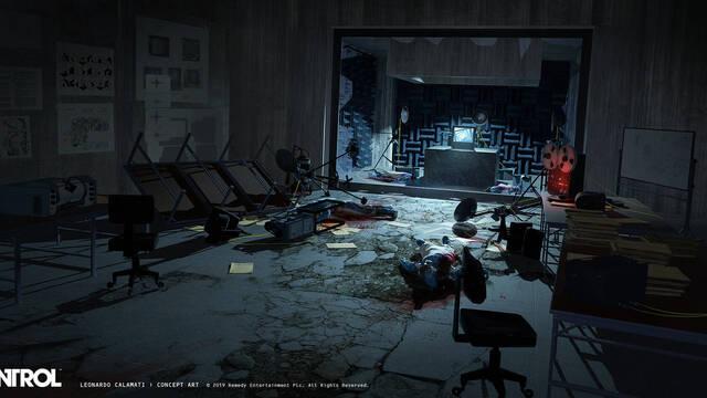 Control - Ilustraciones - leonardo calamati object of power study room