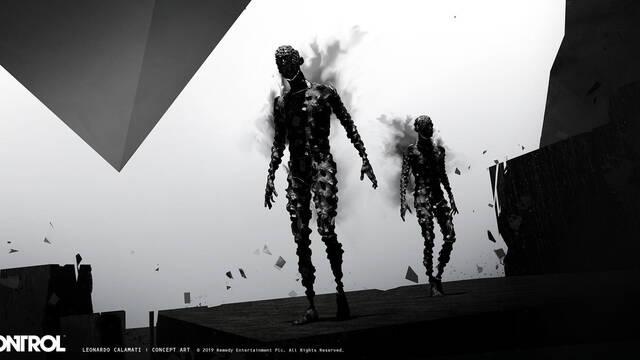 Control - Ilustraciones - leonardo calamati shadow people