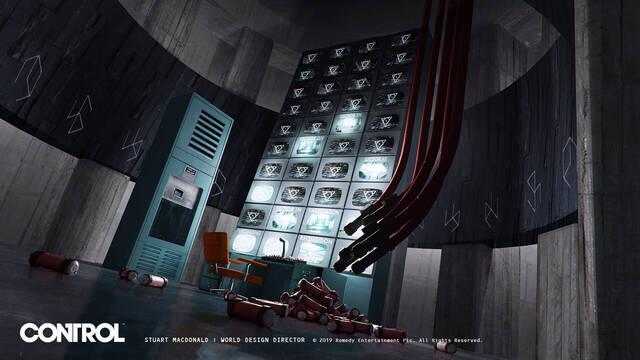 Control - Ilustraciones - stuart macdonald monitor station