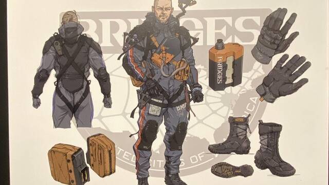 Death Stranding - Ilustraciones - Death Stranding Exhibit NYC 8273