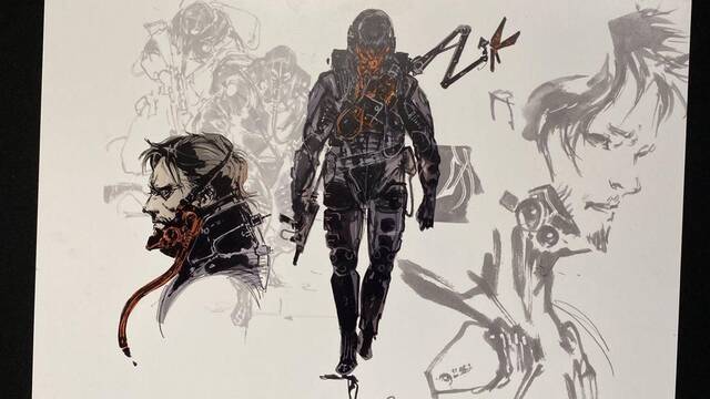 Death Stranding - Ilustraciones - Death Stranding Exhibit NYC 8280