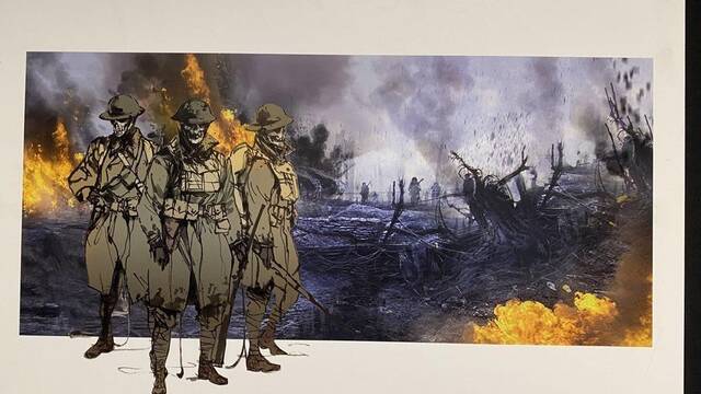 Death Stranding - Ilustraciones - Death Stranding Exhibit NYC 8282