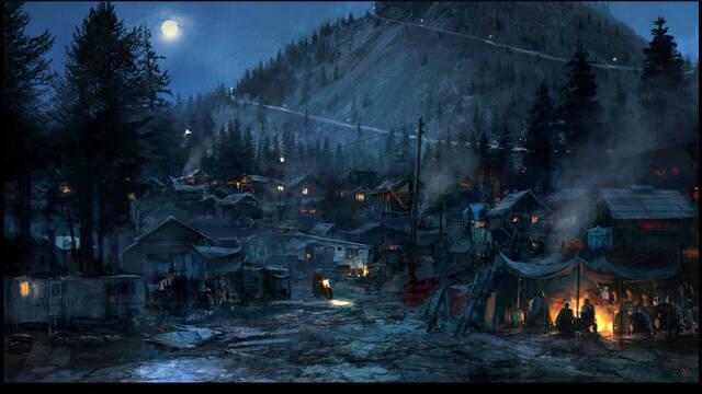 Days Gone - Ilustraciones - donald yatomi wizzardisland shantytown2