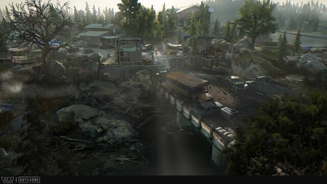 Days Gone - Ilustraciones - hans park lostlake4