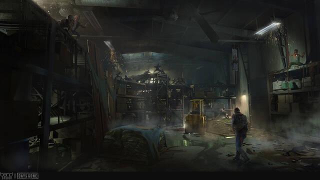 Days Gone - Ilustraciones - hans park transportation