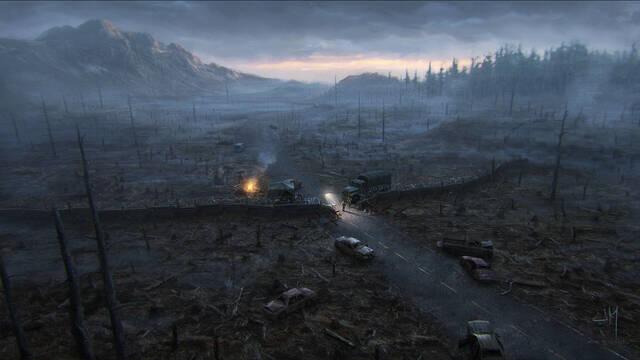 Days Gone - Ilustraciones - joel mandish checkpoint burnzone