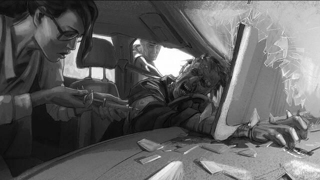 Days Gone - Ilustraciones - joel mandish doctakessample sketch 01b