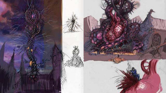 Devil May Cry 5 - Ilustraciones - dmc5 roots of evil