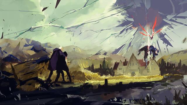 Devil May Cry 5 - Ilustraciones - dmc5 scenario concept5