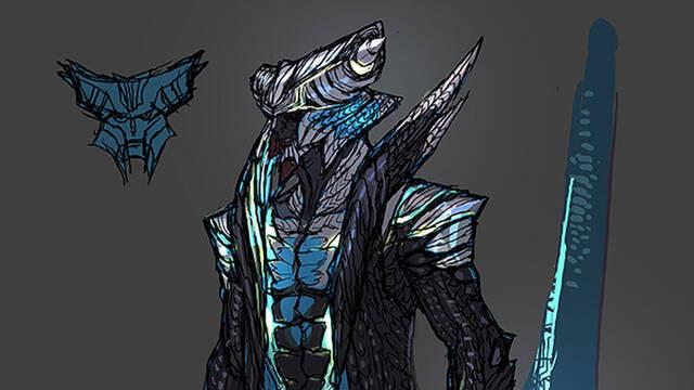 Devil May Cry 5 - Ilustraciones - dmc5 vergil devil trigger concept