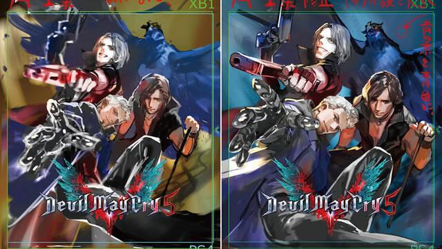 Devil May Cry 5 - Ilustraciones - dmc5 cover concept by chisato mita