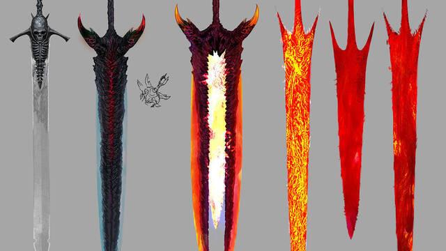 Devil May Cry 5 - Ilustraciones - dmc5 devil sword dante concept
