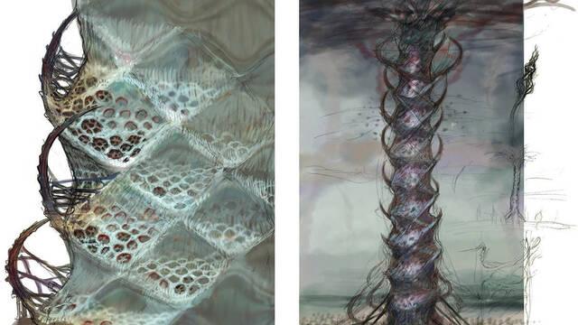 Devil May Cry 5 - Ilustraciones - dmc5 great demon tree