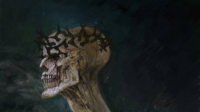 Devil May Cry 5 - Ilustraciones - dmc5 hell caina head