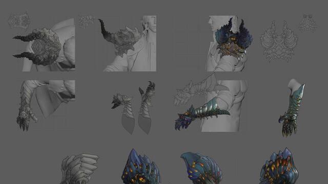 Devil May Cry 5 - Ilustraciones - dmc5 balrog devil arm