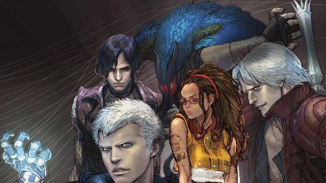 Devil May Cry 5 - Ilustraciones - dmc5 main characters illustration