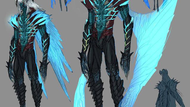 Devil May Cry 5 - Ilustraciones - dmc5 nero devil trigger concept