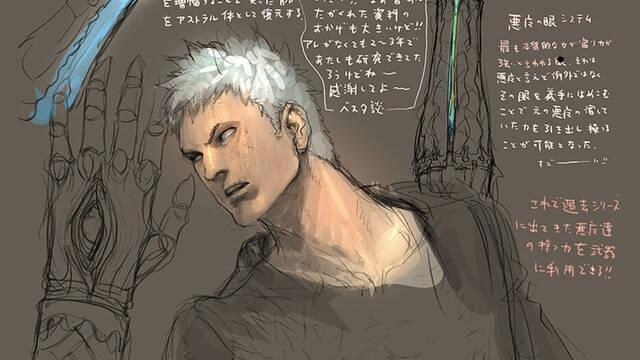 Devil May Cry 5 - Ilustraciones - dmc5 nero prosthetic arm concept