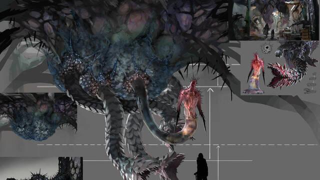 Devil May Cry 5 - Ilustraciones - dmc5 nidhogg concept