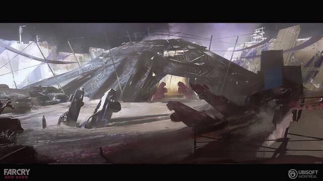 Far Cry New Dawn - Ilustraciones - crocq clement farcry dd dome