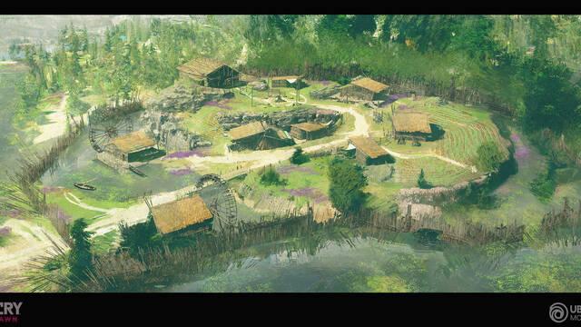 Far Cry New Dawn - Ilustraciones - crocq clement farcrynetopplan