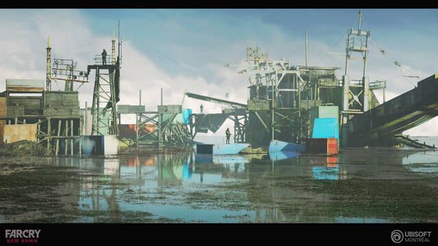 Far Cry New Dawn - Ilustraciones - crocq clement farcryoutpost01