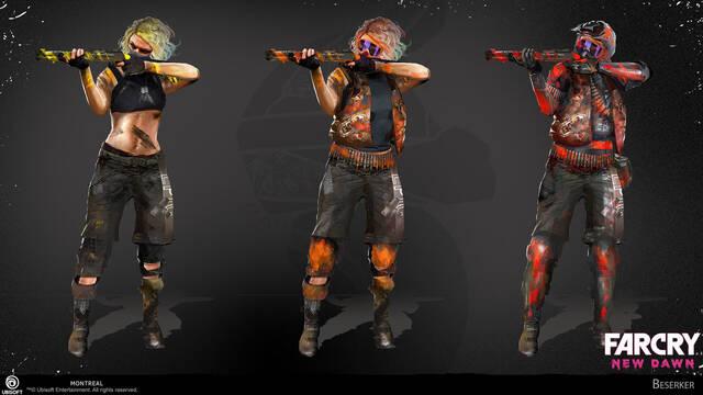 Far Cry New Dawn - Ilustraciones - steff lawrence beserker