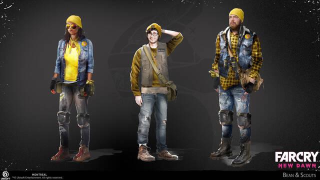 Far Cry New Dawn - Ilustraciones - steff lawrence scouts