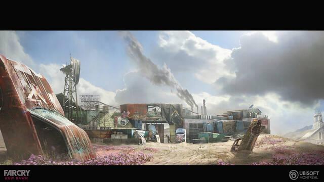 Far Cry New Dawn - Ilustraciones - crocq clement farcry fe frontdoor