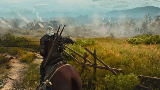 The Witcher 3 next-gen - Comparativa gráfica en exteriores - Con ray tracing