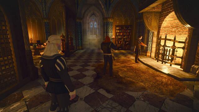 The Witcher 3 next-gen - Comparativa grfica en interiores - Sin ray tracing