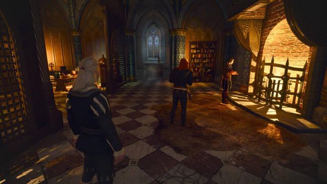 The Witcher 3 next-gen - Comparativa grfica en interiores - Con ray tracing