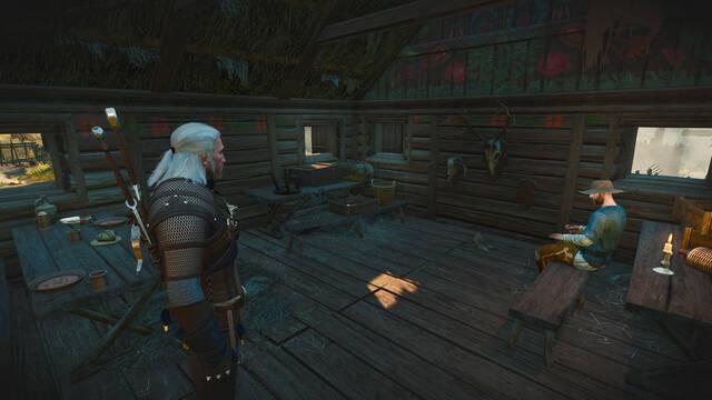 The Witcher 3 next-gen - Comparativa grfica en interiores - Sin ray tracing