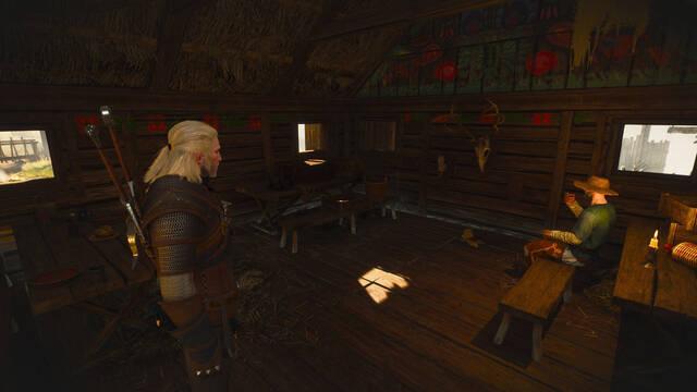 The Witcher 3 next-gen - Comparativa grfica en interiores - Con ray tracing