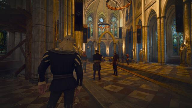The Witcher 3 next-gen - Comparativa grfica en interiores - Con ray tracing