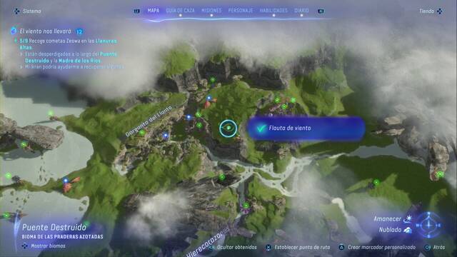 Avatar: Frontiers of Pandora - Cometas zeswa - Cometa al este de la Garganta del Llanto