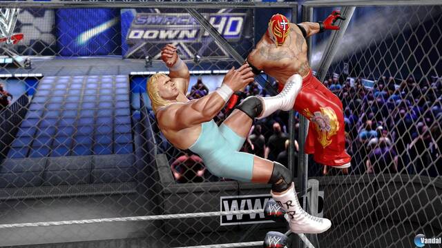 Leyendas en WWE All Stars - Rey Mysteryo y Mr. Perfect