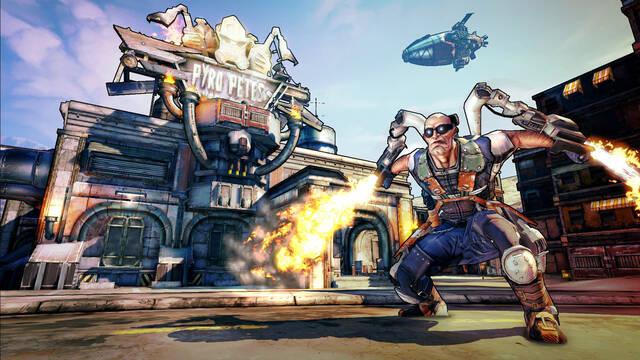Borderlands 2 Sr. Torgue - Pyro Pete's, competencia del Sr. Torgue