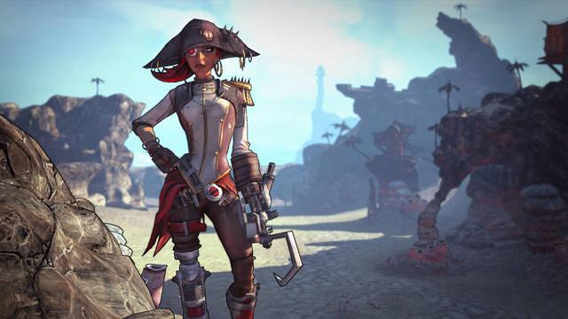 Borderlands 2 capitana Scarlett - La capitana Scarlett y su botn pirata, el primer DLC