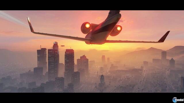 Escenarios de GTA V - El downtown a vista de pjaro
