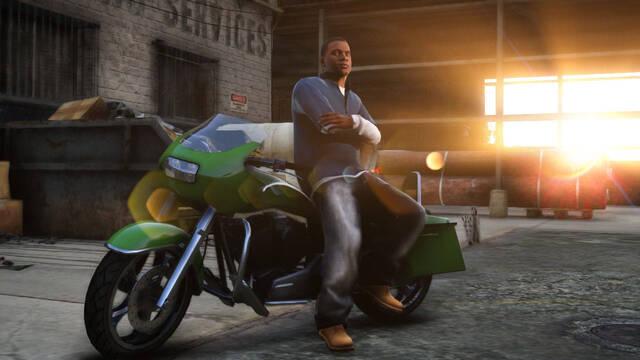 Franklin en GTA V - Franklin es el joven del grupo, y un apasionado del motor.