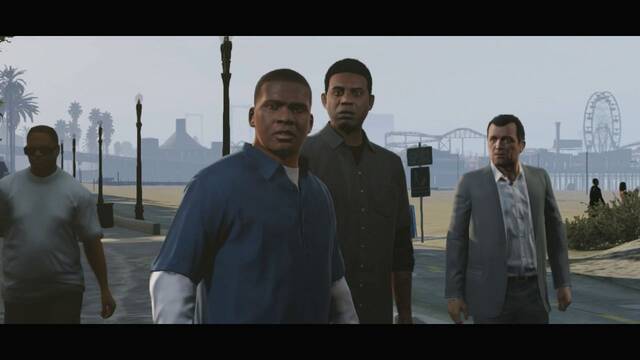 Franklin en GTA V - l es la savia nueva, mientras que Michael es el veterano.