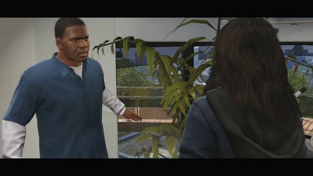 Franklin en GTA V - Adems, tambin tiene su corazoncito.