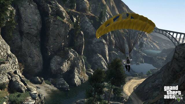 Actividades GTA V - ... hacer parapente...